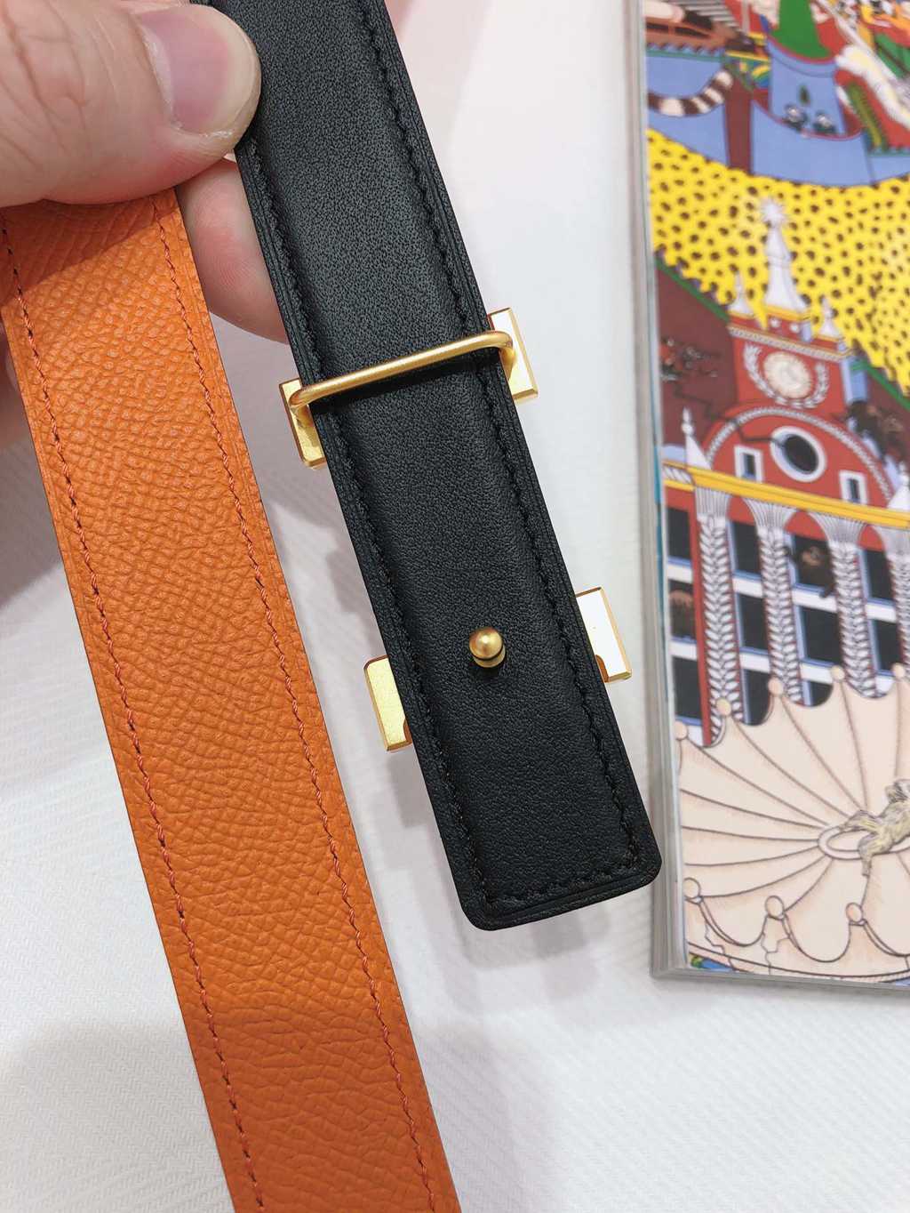 H**mes belts 24mm